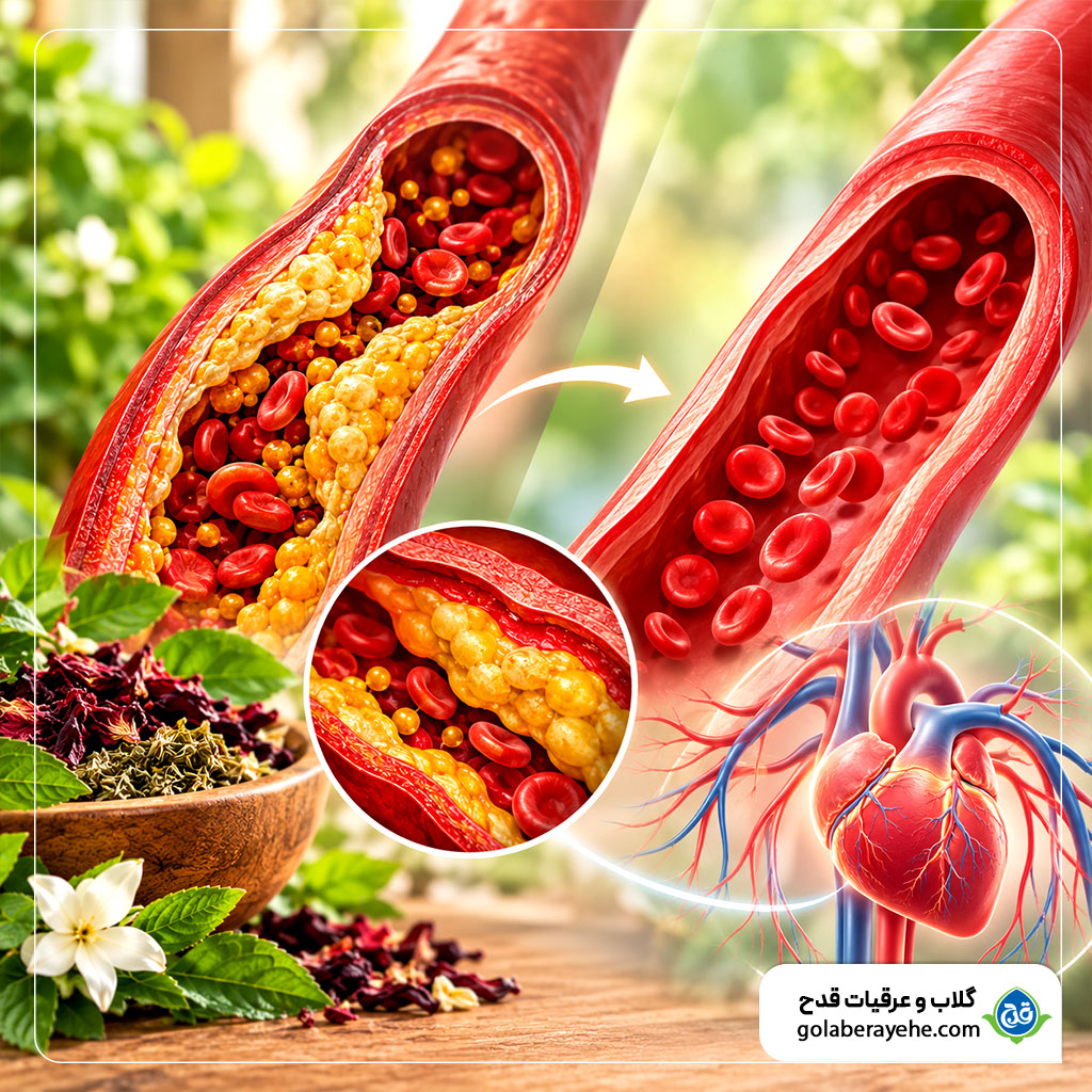 عرقیات گیاهی مفید برای چربی خون عرقیات گیاهی مفید برای چربی خون