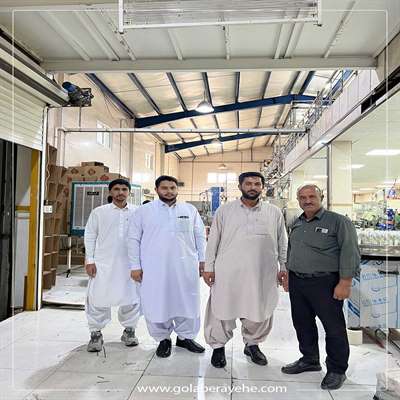 بازدید تجار پاکستانی از شرکت گلاب رایحه 